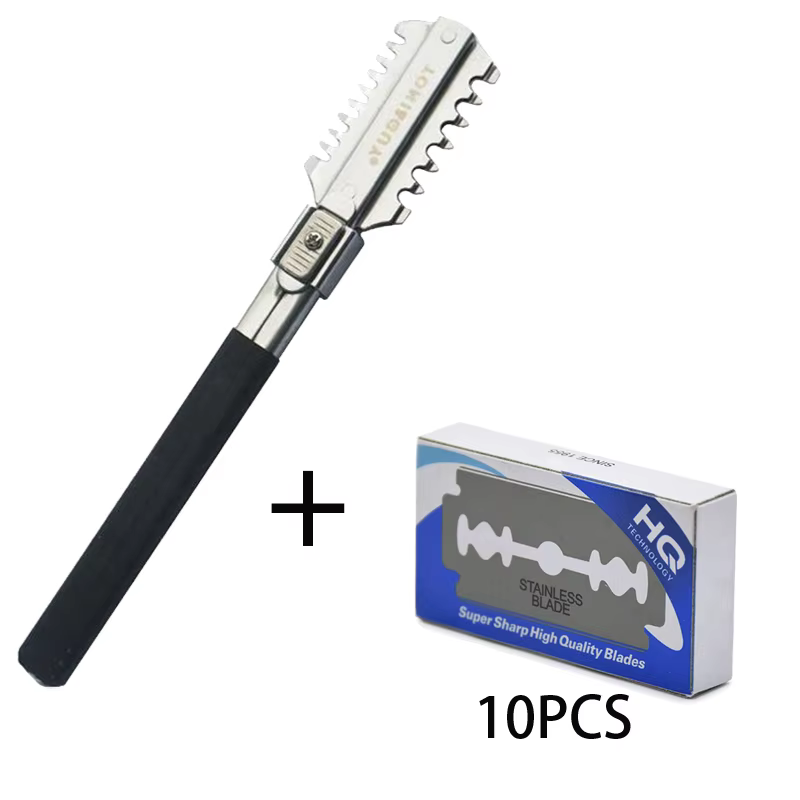 Dupla borda de barbear corte d - Men'S Grooming Haircut avaliação e preço