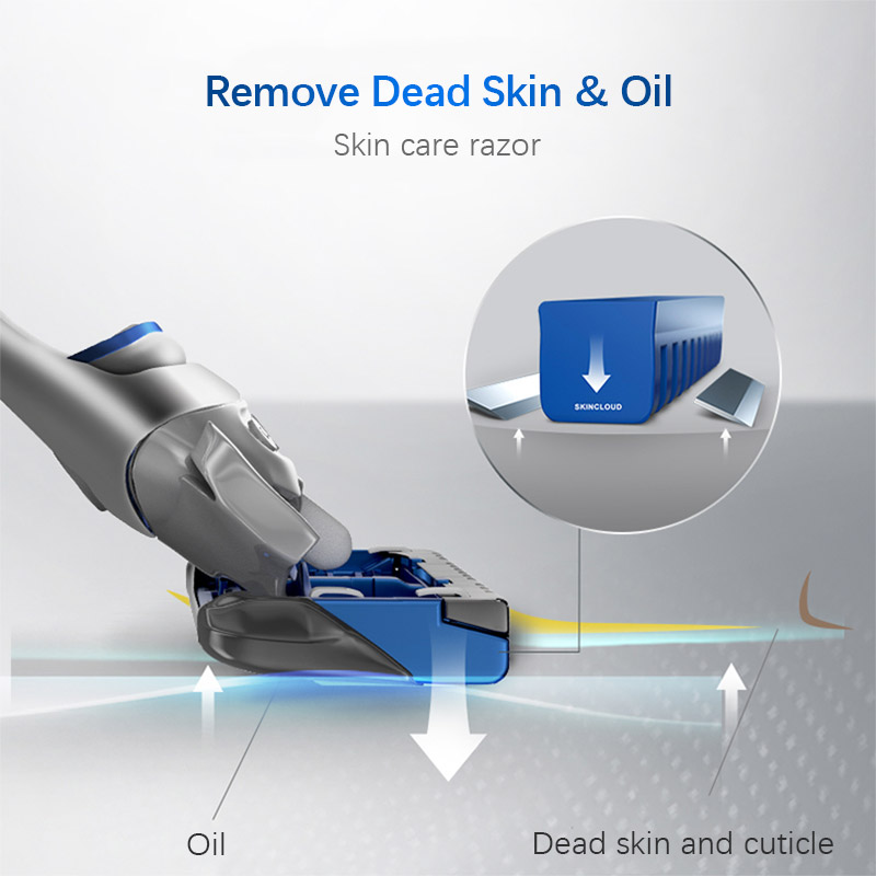 Gillette skinguard barba barbe - Straight Razor Safety avaliação e preço