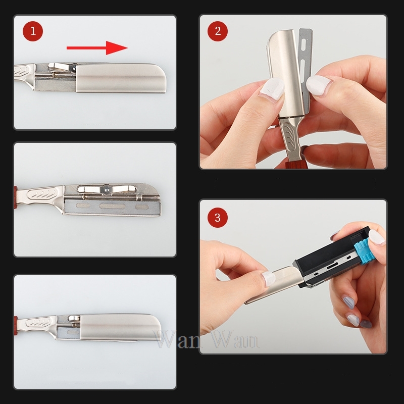 Aparador De Barba De Madeira C - Straight Razor Safety avaliação e preço