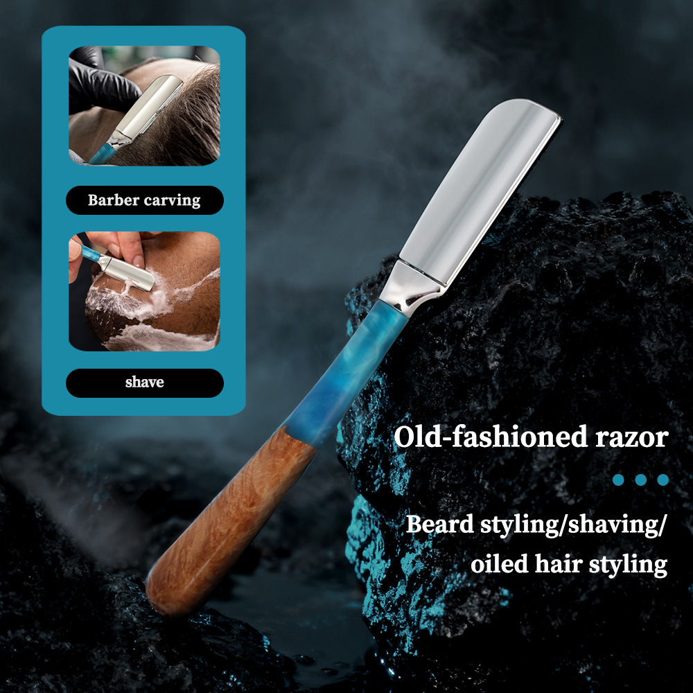 1pc novo pro punho de madeira  - Straight Razor Safety avaliação e preço