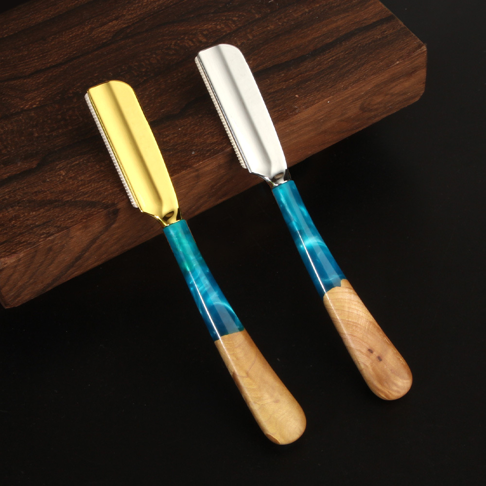 1pc novo pro punho de madeira  - Straight Razor Safety avaliação e preço
