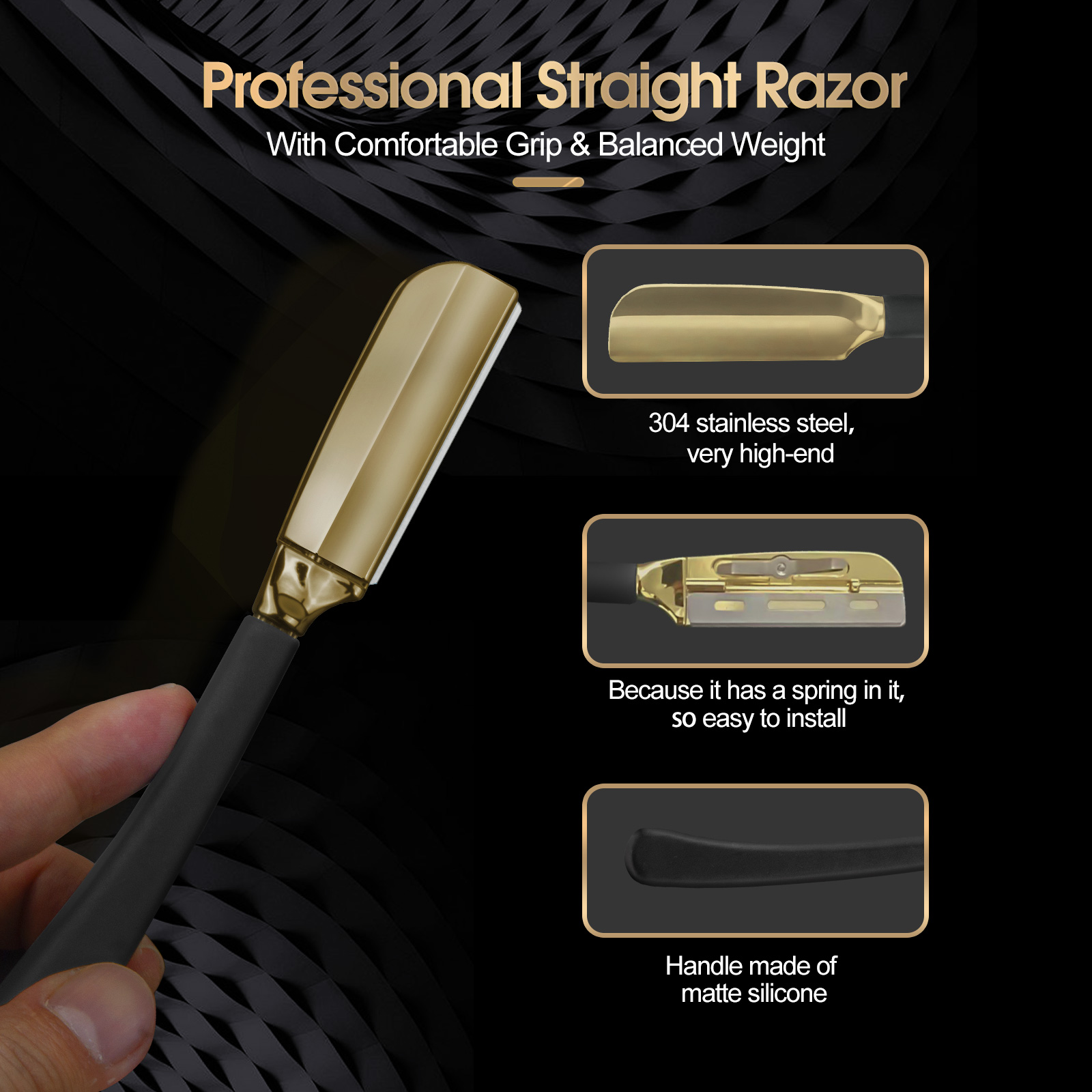 1 Unidade Navalha Profissional - Straight Razor Safety avaliação e preço