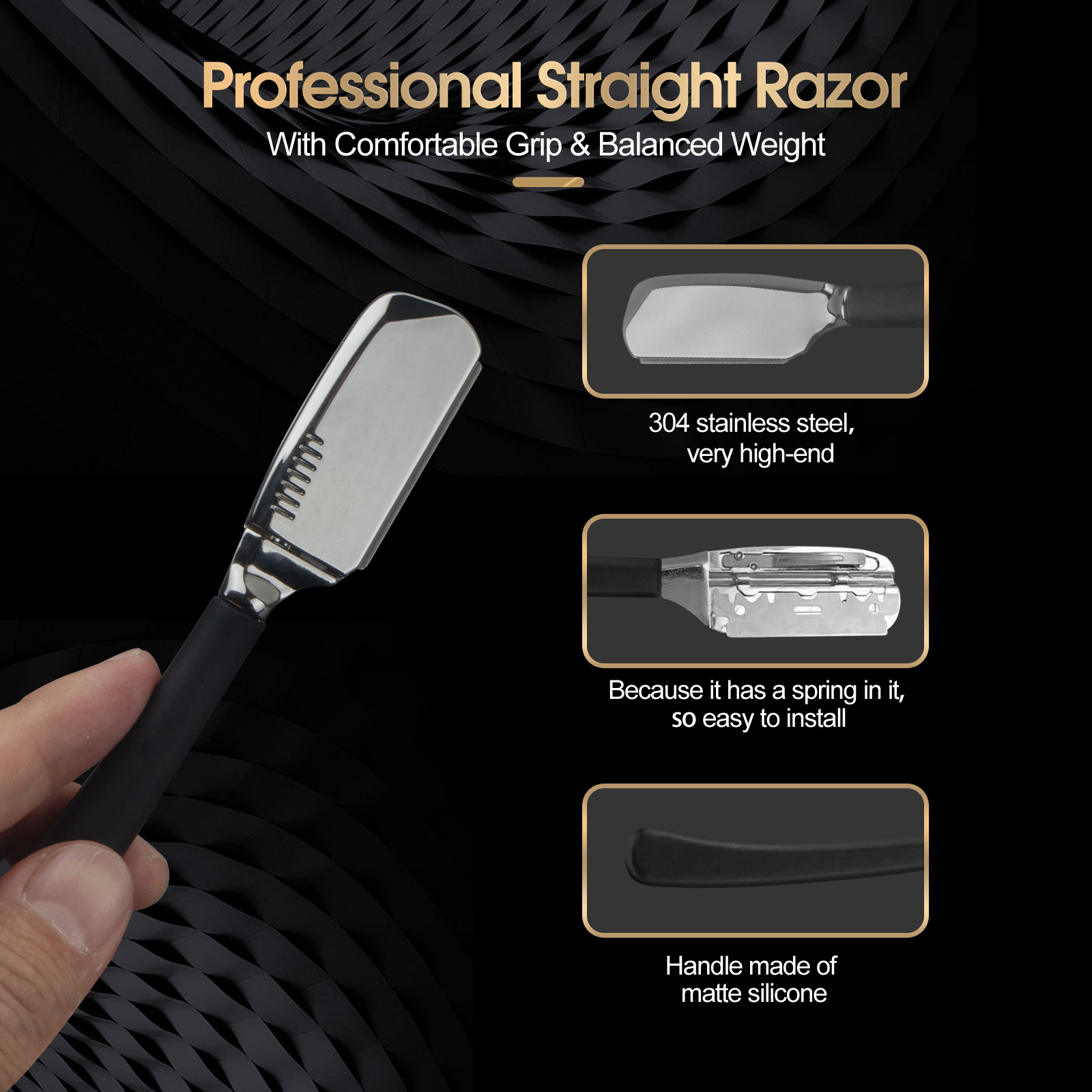 1 Unidade Navalha Profissional - Straight Razor Safety avaliação e preço