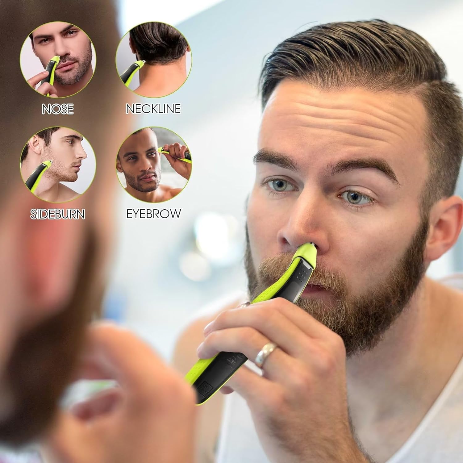 Yuku nariz aparador de pêlos l - Men'S Grooming Haircut avaliação e preço