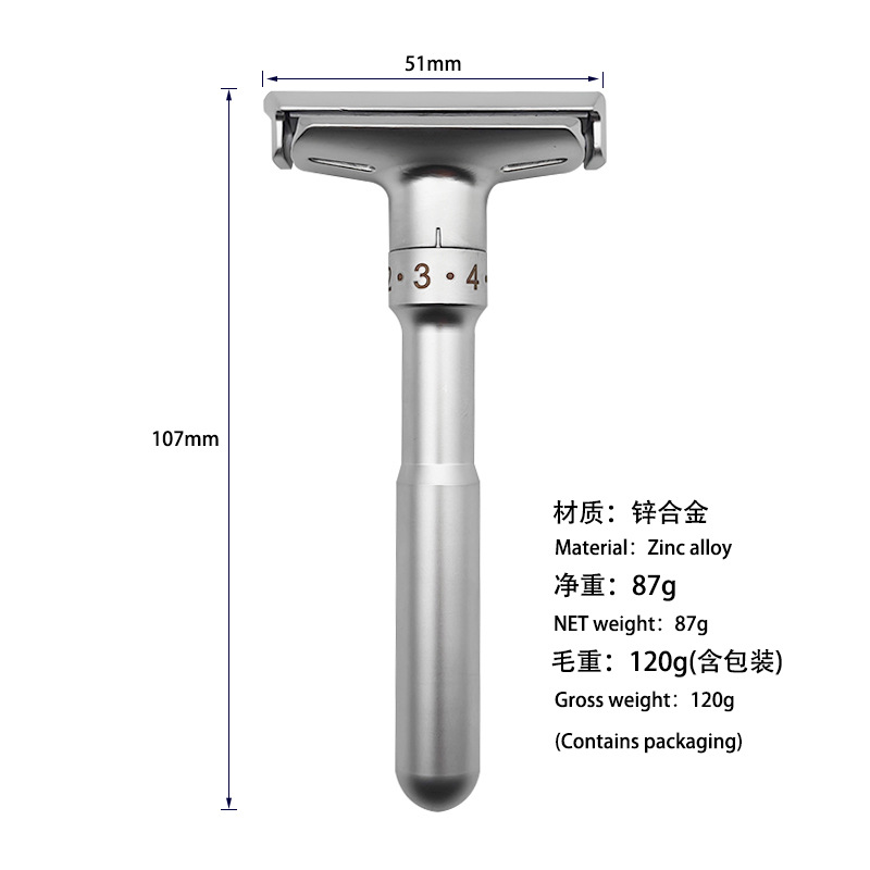 Navalha Manual de Aço Inoxidáv - Straight Razor Safety avaliação e preço