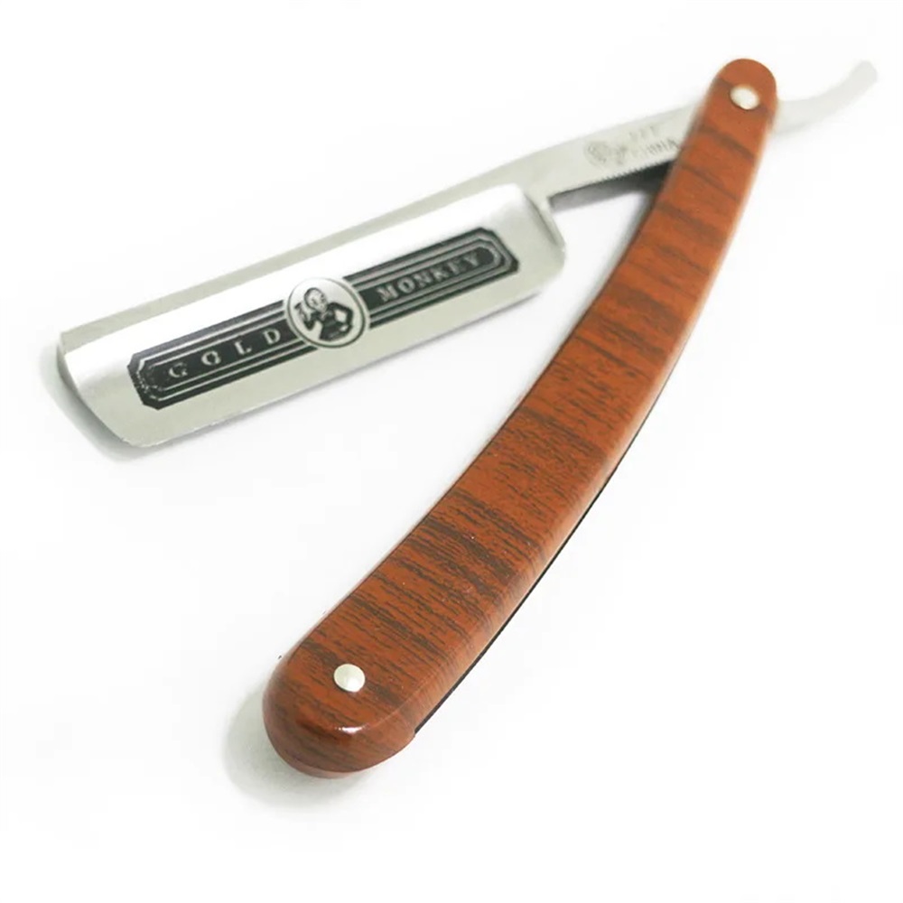 Navalha de barbeiro de borda r - Straight Razor Safety avaliação e preço
