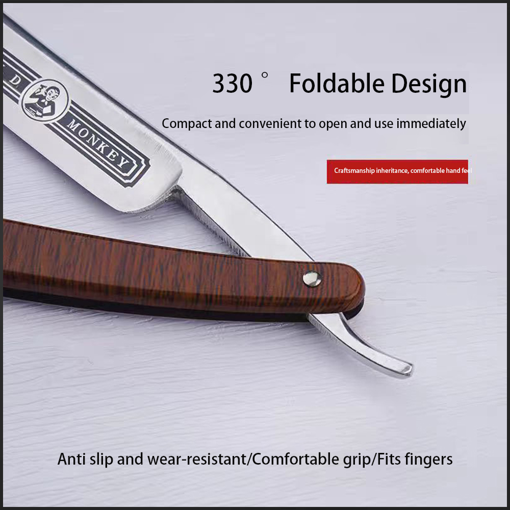 Navalha de barbeiro de borda r - Straight Razor Safety avaliação e preço