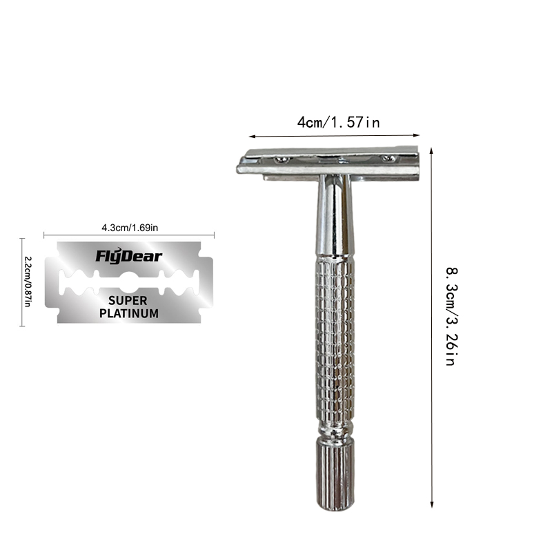 Clássico navalha lidar com sup - Straight Razor Safety avaliação e preço