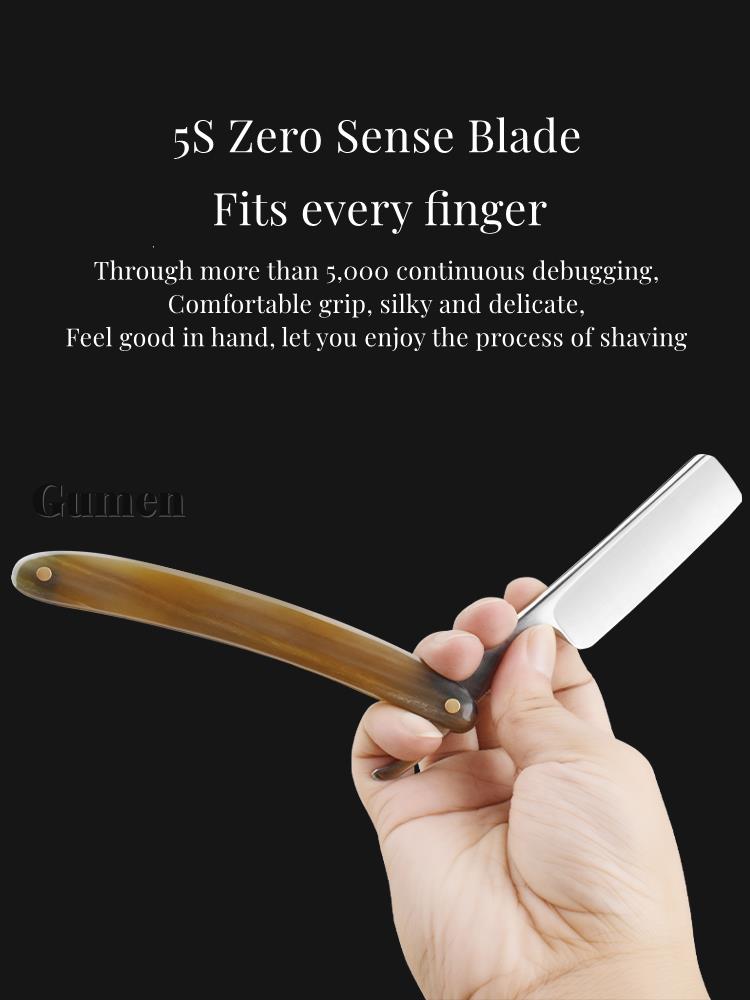 Navalha de aço reta para homen - Straight Razor Safety avaliação e preço