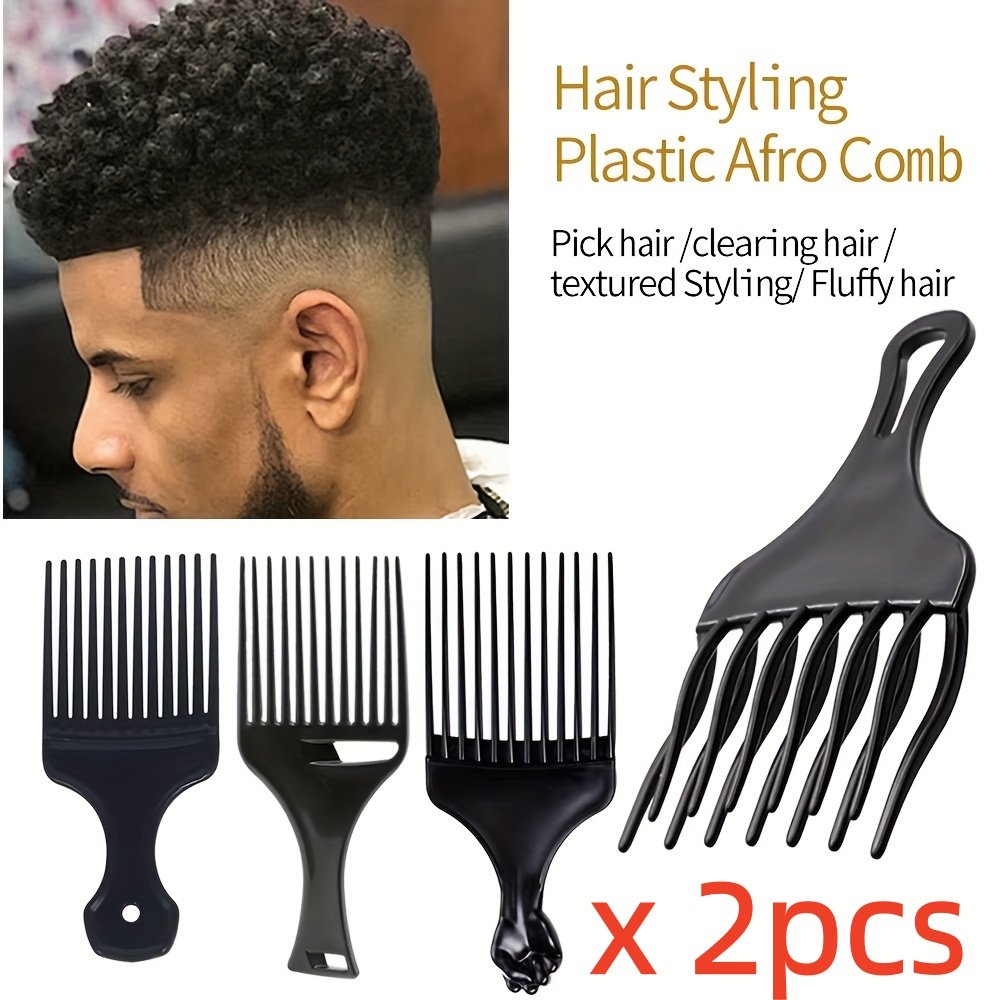 2 peças/pacote Pente Profissio - Men'S Grooming Haircut avaliação e preço