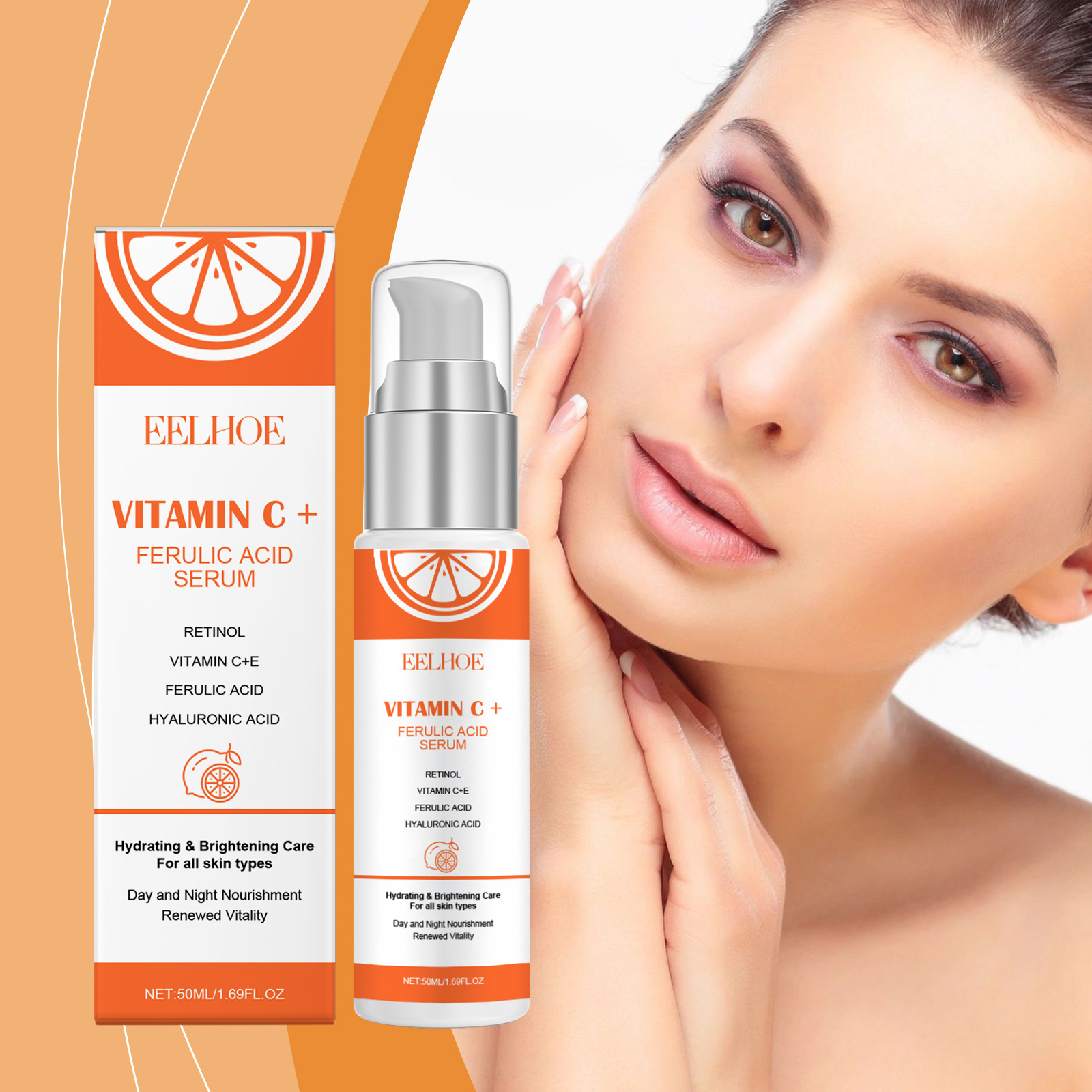 Eelhoe vitamina c e ácido feru - The Ordinary Serum Hyaluronic Acid avaliação e preço